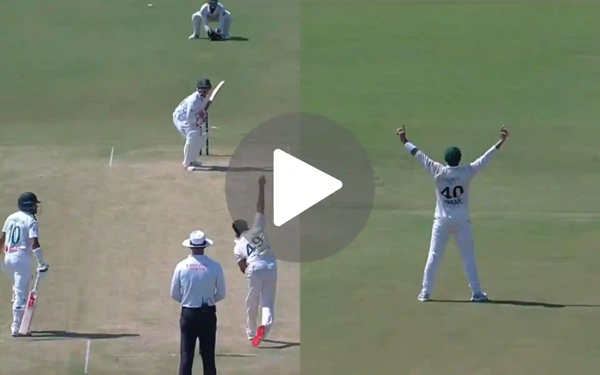 [Watch] Abrar Ahmed Does Shahid Afridi's Iconic Celebration As Khurram Traps Zakir